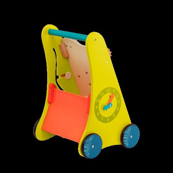 B. toys Wooden Activity Toddler Walker recalled due to choking hazard